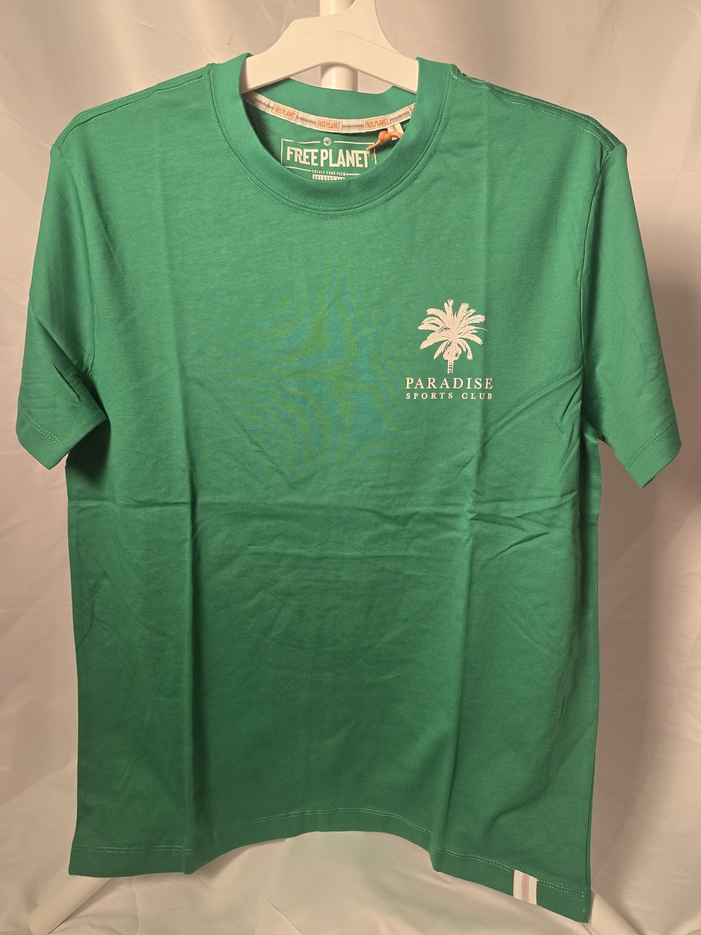Free Planet Men's Paradise Sports Club Tee - Green Size XL